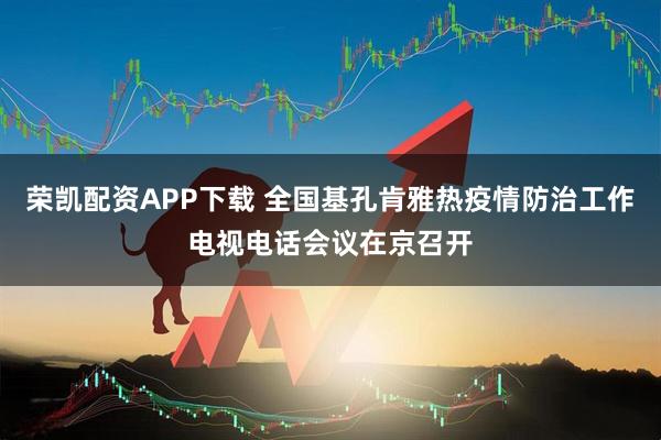 荣凯配资APP下载 全国基孔肯雅热疫情防治工作电视电话会议在京召开
